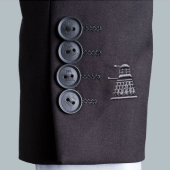 Doctor Who Slim Fit Suit Jacket - Picture 4 of 5